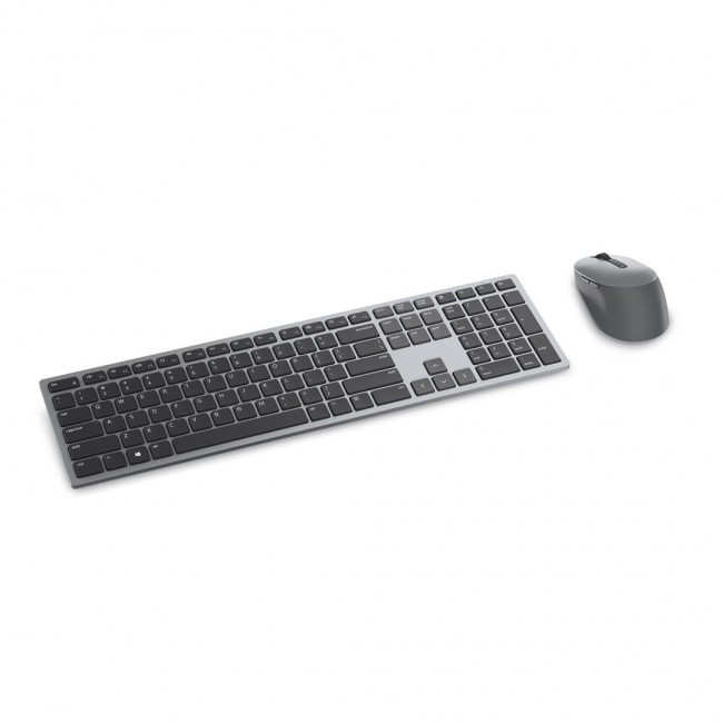 DELL KM7321W keyboard RF Wireless + Bluetooth QWERTY US International Grey, Titanium DELL KM7321W keyboard RF Wireless + Bluetooth QWERTY US International Grey, Titanium