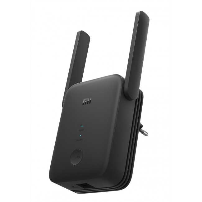 Xiaomi Mi WiFi Range Extender AC1200 Network repeater Black 10, 100 Mbit/s