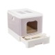 FERPLAST Sahara Lilac - cat litter box - 52 x 39 x 40cm