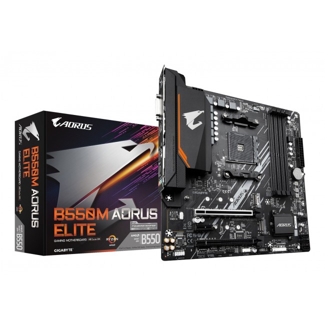 Gigabyte B550M AORUS ELITE Socket AM4 micro ATX AMD B550