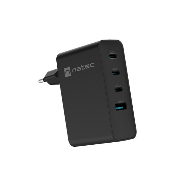 NATEC NUC-2234 mobile device charger Laptop, Smartphone Black AC Fast charging Indoor NATEC NUC-2234 mobile device charger Laptop, Smartphone Black AC Fast charging Indoor