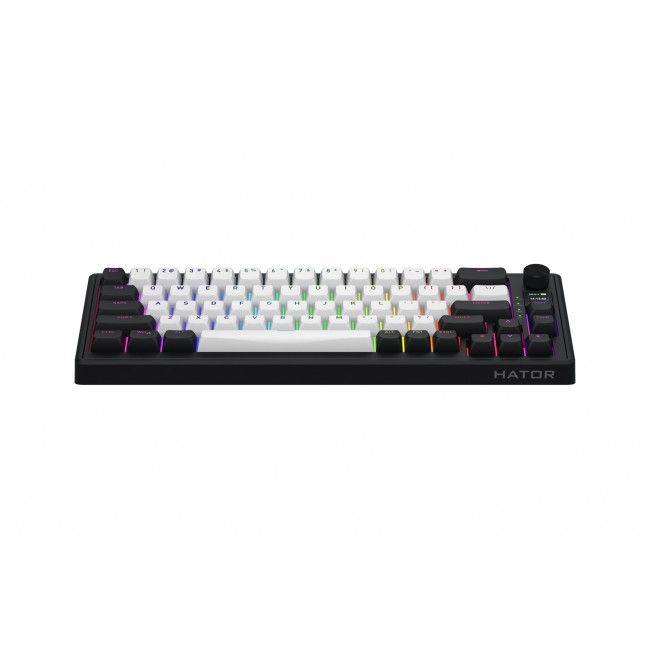 HATOR Skyfall 65 MAG ULTIMA 8K wireless keyboard Gaming USB + RF Wireless + Bluetooth QWERTY US English Black, White HATOR Skyfall 65 MAG ULTIMA 8K wireless keyboard Gaming USB + RF Wireless + Bluetooth QWERTY US English Black, White