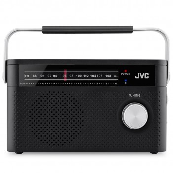 JVC RA-E315B Portable radio Black