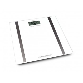 Esperanza EBS018W Samba Rectangle White Electronic personal scale