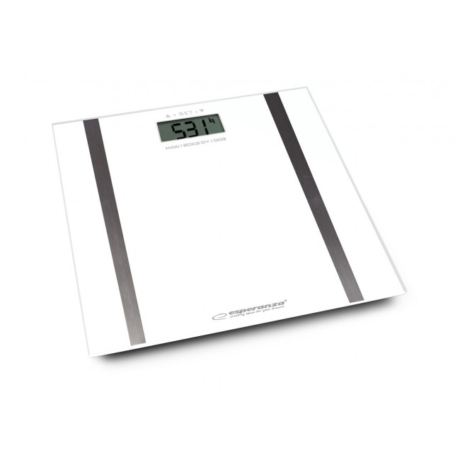Esperanza EBS018W Samba Rectangle White Electronic personal scale Esperanza EBS018W Samba Rectangle White Electronic personal scale