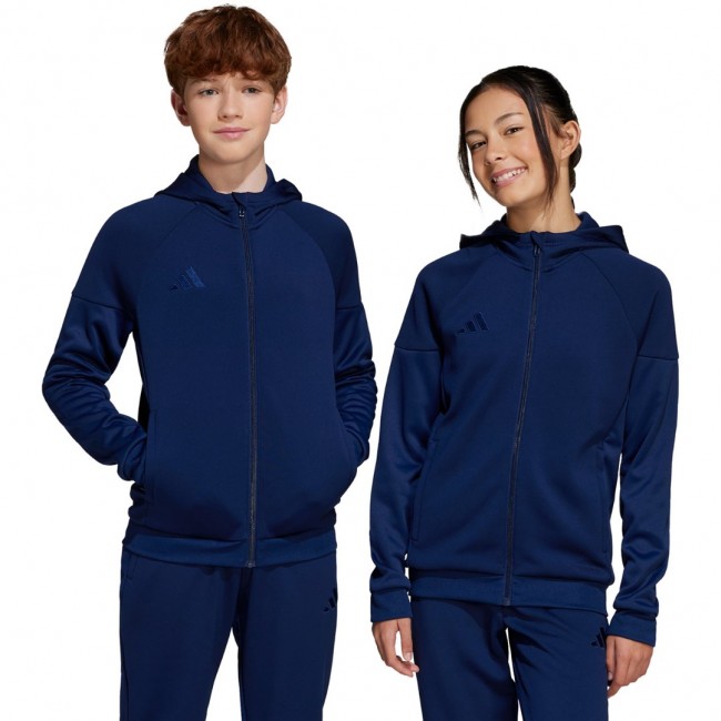 Bluza dla dzieci adidas Tiro 25 Full-Zip granatowa JC5127 164cm Bluza dla dzieci adidas Tiro 25 Full-Zip granatowa JC5127 164cm
