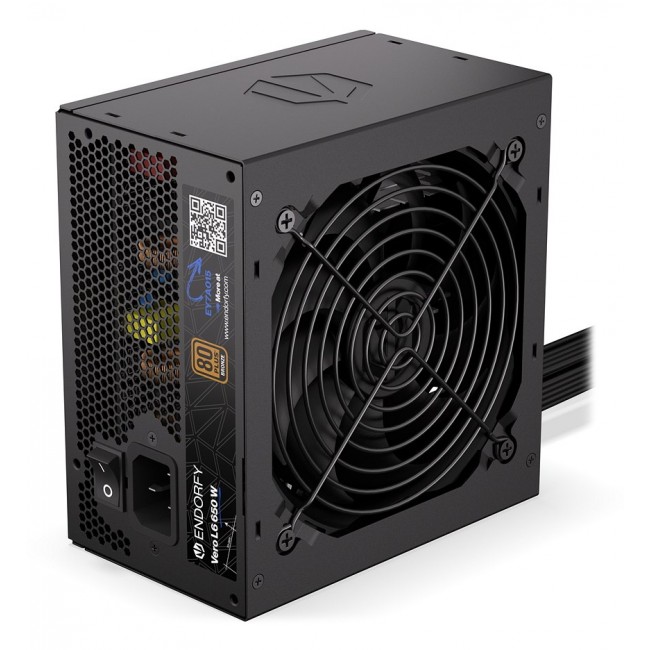 ENDORFY Vero L6 power supply unit 650 W 24-pin ATX ATX Black ENDORFY Vero L6 power supply unit 650 W 24-pin ATX ATX Black