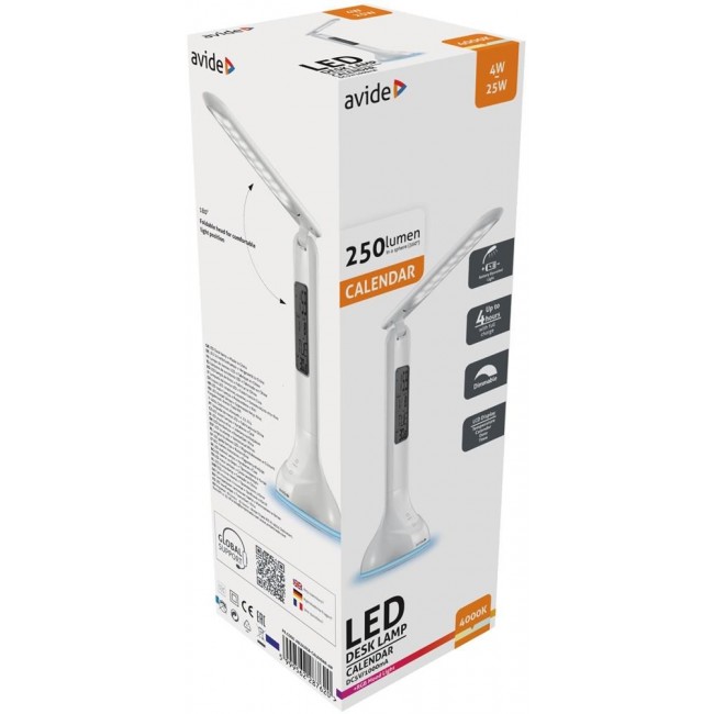 Avide ABLDLRGB-CALENDAR-4W table lamp LED White