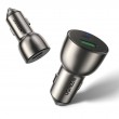 Ugreen 60980 mobile device charger Universal Silver Cigar lighter Fast charging Auto
