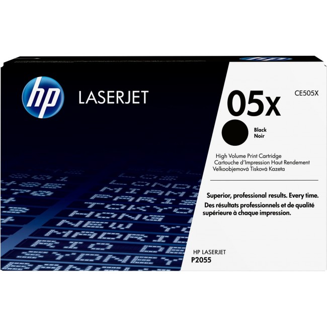 HP 05X Schwarz LaserJet Tonerpatrone HP 05X Schwarz LaserJet Tonerpatrone