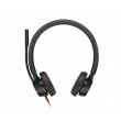 HP Poly Blackwire 3325 Stereo Microsoft Teams Certified USB-C Headset +3.5mm Plug +USB-C/A Adapter