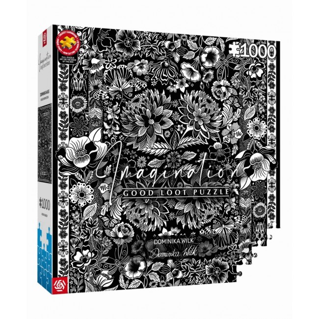 Puzzle Good Loot Imagination - Dominika Wilk: Monochrome Eden 1000 pc(s) Puzzle Good Loot Imagination - Dominika Wilk: Monochrome Eden 1000 pc(s)