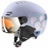 Uvex Skihelm rocket jr visor Lavender