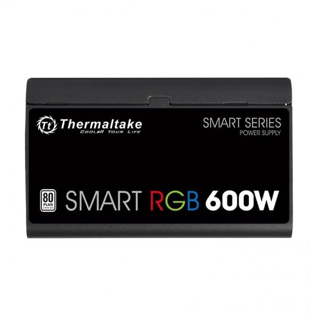 Thermaltake Smart RGB power supply unit 600 W 20+4 pin ATX ATX Black