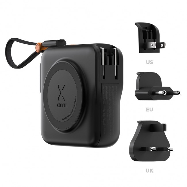 Xtorm XTPP101 power bank Lithium Polymer (LiPo) 10000 mAh Wireless charging Black
