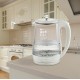 Maestro MR-052-WHITE Electric glass kettle, white 1.7 L