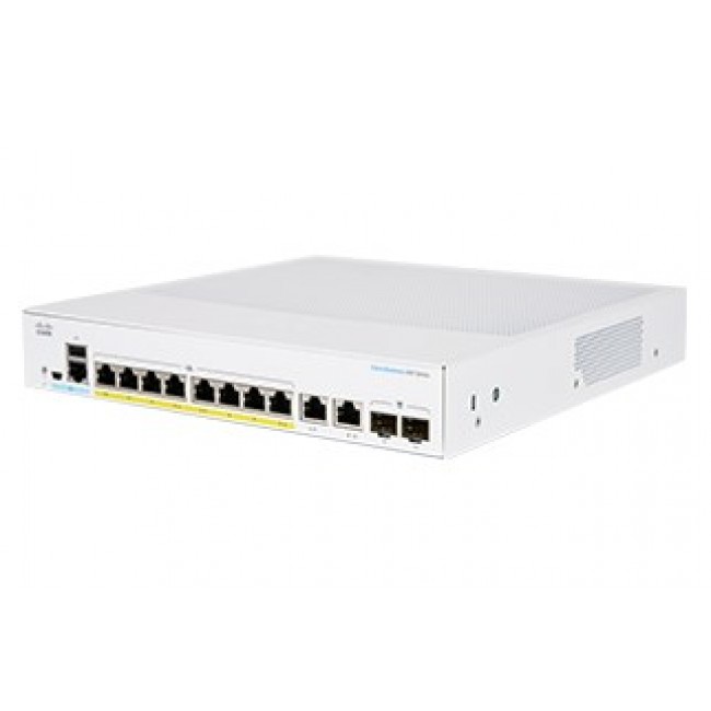 CBS350 Managed 8-port GE, PoE, Ext PS, 2x1G Combo