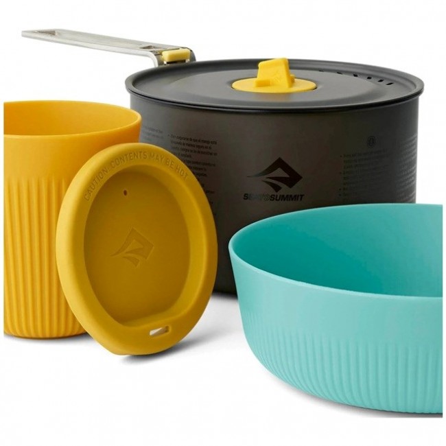 Sea to Summit Frontier UL One Pot Cook Set 1.3 L Set of dishes Sea to Summit Frontier UL One Pot Cook Set 1.3 L Set of dishes