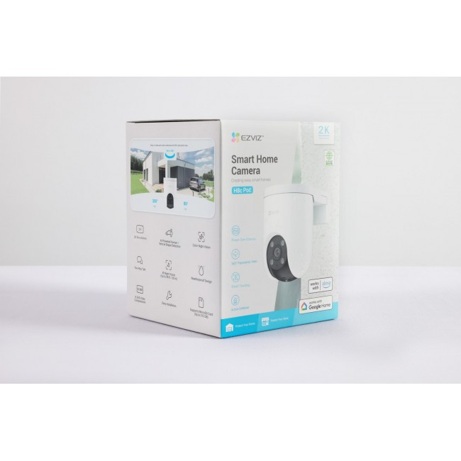 EZVIZ H8c PoE 2K Dome IP security camera Outdoor 2304 x 1296 pixels Ceiling/wall EZVIZ H8c PoE 2K Dome IP security camera Outdoor 2304 x 1296 pixels Ceiling/wall