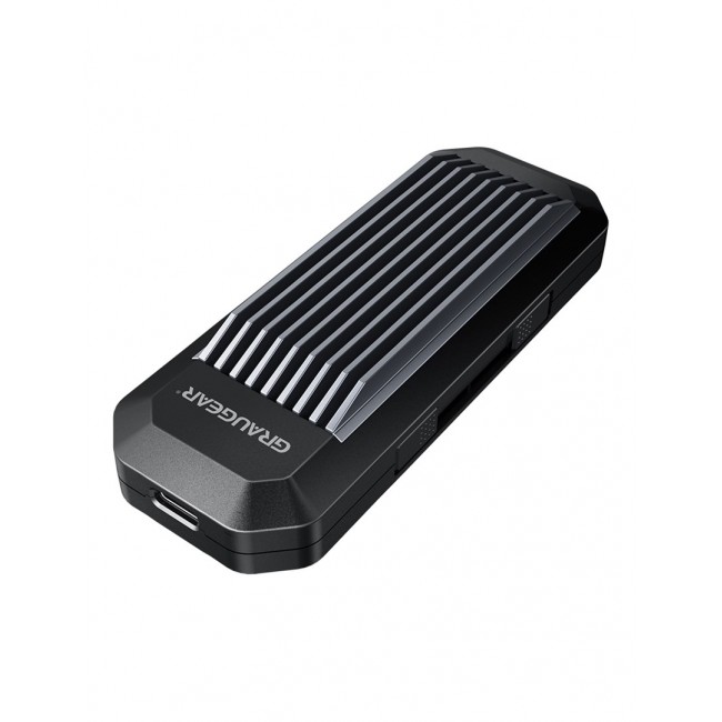 GRAUGEAR G-M202-AC-10G storage drive enclosure SSD enclosure Black M.2 GRAUGEAR G-M202-AC-10G storage drive enclosure SSD enclosure Black M.2