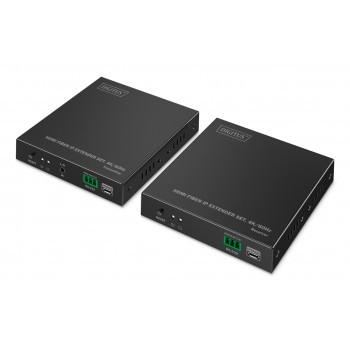 Digitus HDMI Fiber IP Extender Set, 4K/60Hz