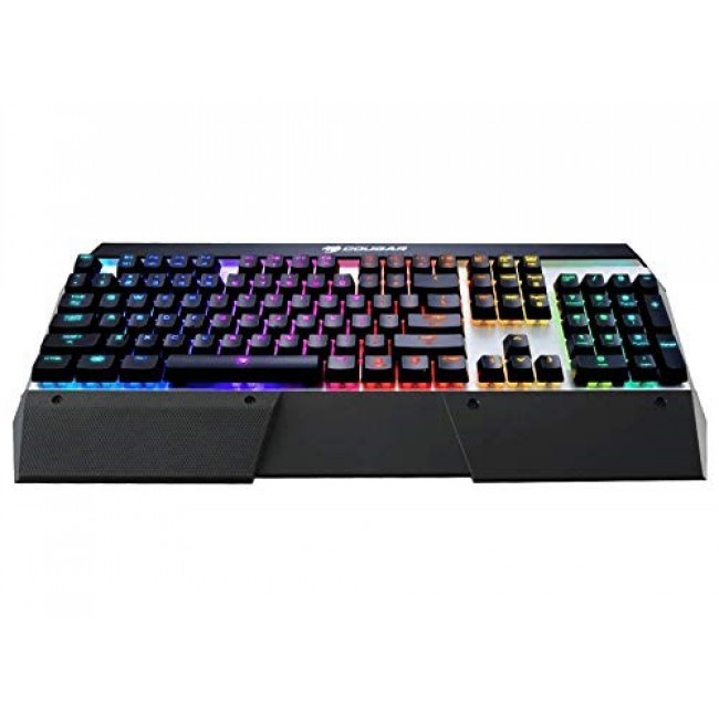 COUGAR CGR-WM1MB-ATR keyboard Gaming USB QWERTY English Aluminium, Black