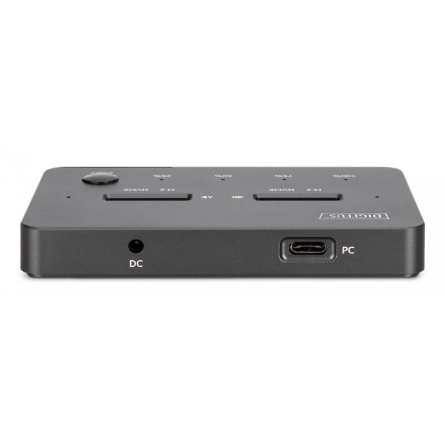 Digitus NVMe cloning station USB3.1 Gen2 Type-C NVMe M.2 SSD enclosure Digitus NVMe cloning station USB3.1 Gen2 Type-C NVMe M.2 SSD enclosure