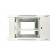 Extralink Rackmount cabinet 6U 600x600 AZH Gray wall mounted, swing type
