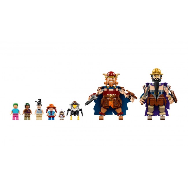 LEGO ONE PIECE 75644 Dorry vs Brogy - Giants of Little Garden