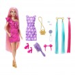 Barbie Fun & Fancy Hair Doll with Extra-Long Colorful Blonde Hair and Styling Accessories Barbie Fun & Fancy Hair Doll with Extra-Long Colorful Blonde Hair and Styling Accessories