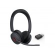 Yealink WH68 Hybrid with Charging Stand Headset Wired & Wireless Head-band Calls/Music USB Type-C Bluetooth Black