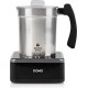 Domo DO717MF milk frother/warmer Automatic Black, Stainless steel