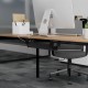 Maclean under-desk cable/extension organizer, max. load 5kg, black, MC-106 B Maclean under-desk cable/extension organizer, max. load 5kg, black, MC-106 B
