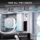Corsair 4500X RS-R ARGB Tempered Glass Mid-Tower, White Midi Tower Corsair 4500X RS-R ARGB Tempered Glass Mid-Tower, White Midi Tower
