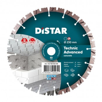 DISTAR TECHNIC ADVANCED DIAMOND BLADE 232 x 2.6/1.8 x 12 x 22.23