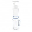 Brita Glass+ filter jug with 2 MaxtraPro PP cartridges (blue 2.5 l) Brita Glass+ filter jug with 2 MaxtraPro PP cartridges (blue 2.5 l)