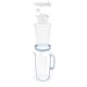 Brita Glass+ filter jug with 2 MaxtraPro PP cartridges (blue 2.5 l)