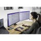 Kensington SmartFit One-Touch Height-Adjustable Dual Monitor Arm