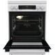 Gorenje GKS6C71WF Freestanding cooker with oven White