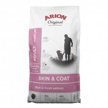 ARION Original Skin & Coat Medium Salmon - dry dog food - 12kg