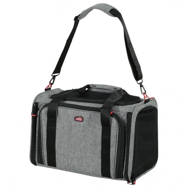 ZOLUX NOMAD M dog and cat carrier with extra space, 44 28 28 cm