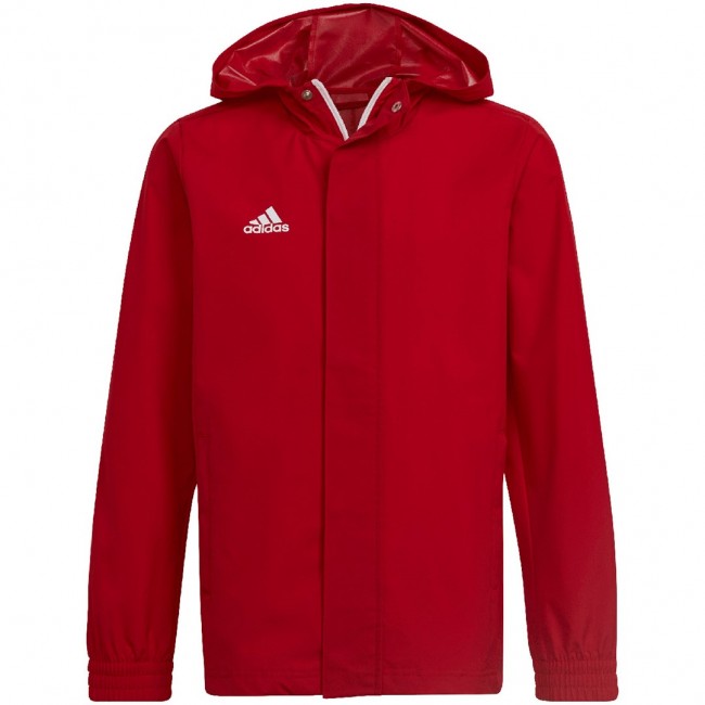 adidas Entrada 22 All-Weather Jacket Red IK4013 adidas Entrada 22 All-Weather Jacket Red IK4013