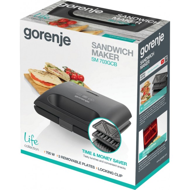 Gorenje SM703GCB 700 W Black