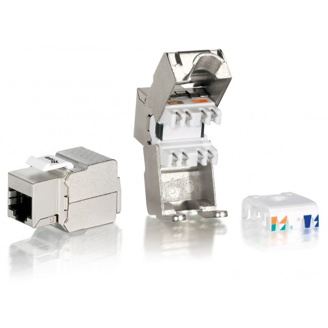 Equip Cat.6 Shielded Keystone Jack Toolfree