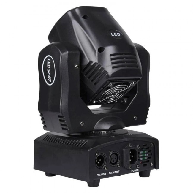 LIGHT4ME Mini Spot 60 Ring - LED moving head LIGHT4ME Mini Spot 60 Ring - LED moving head