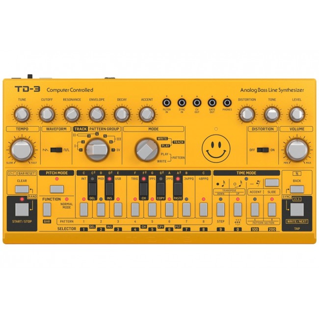 Behringer TD-3-AM - analogue bass line synthesiser Behringer TD-3-AM - analogue bass line synthesiser