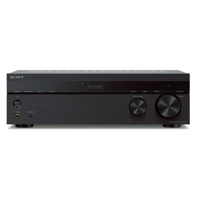 Sony STR-DH190 AV receiver 100 W 2.0 channels stereo Black Sony STR-DH190 AV receiver 100 W 2.0 channels stereo Black