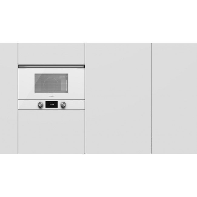 Teka ML 8220 BIS White Grill microwave Built-in 22 L 2500 W Teka ML 8220 BIS White Grill microwave Built-in 22 L 2500 W