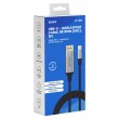 Savio CL-208 USB cable USB 3.2 Gen 1 (3.1 Gen 1) 2 m USB C Black, Grey Savio CL-208 USB cable USB 3.2 Gen 1 (3.1 Gen 1) 2 m USB C Black, Grey