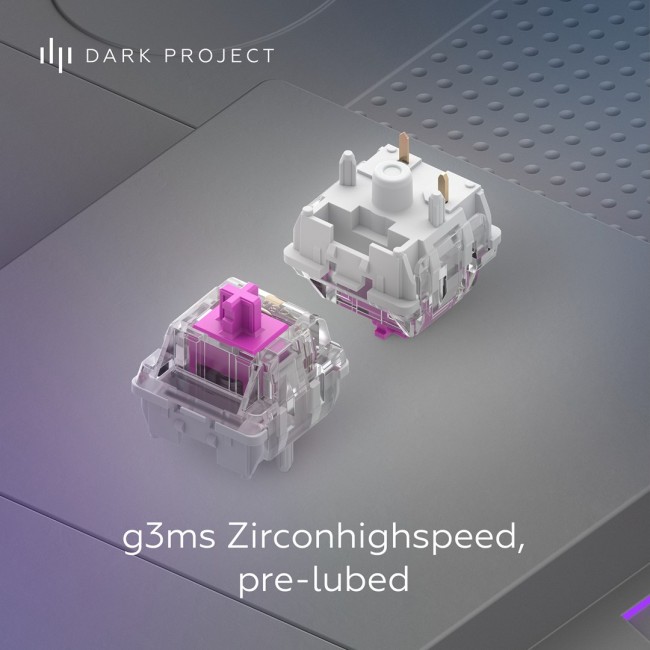 Dark Project ALU Daylight keyboard
